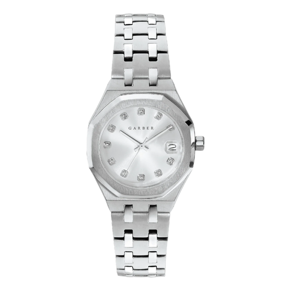 Edgy Watch Silver