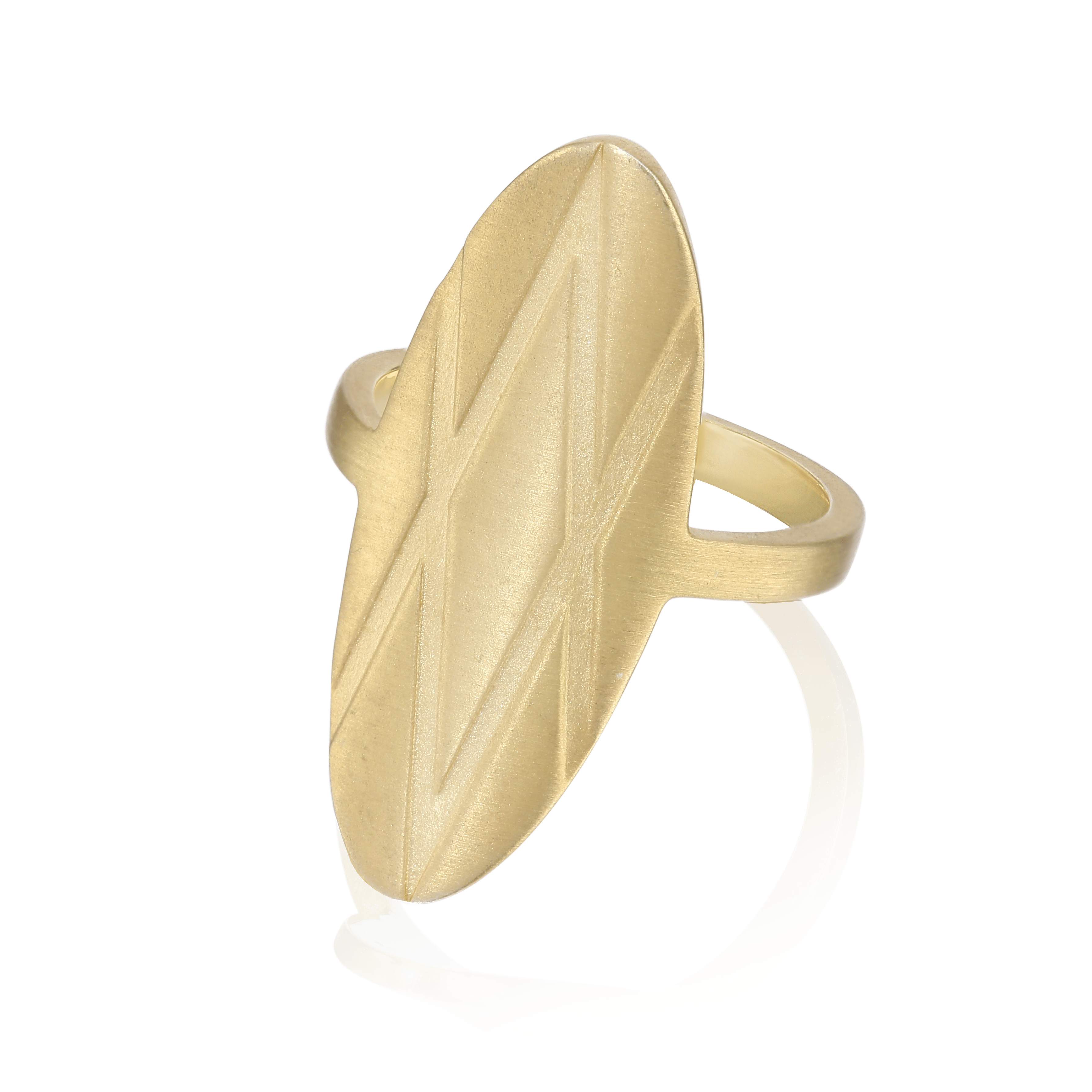 Garber W Ring Gold - Garber.dk